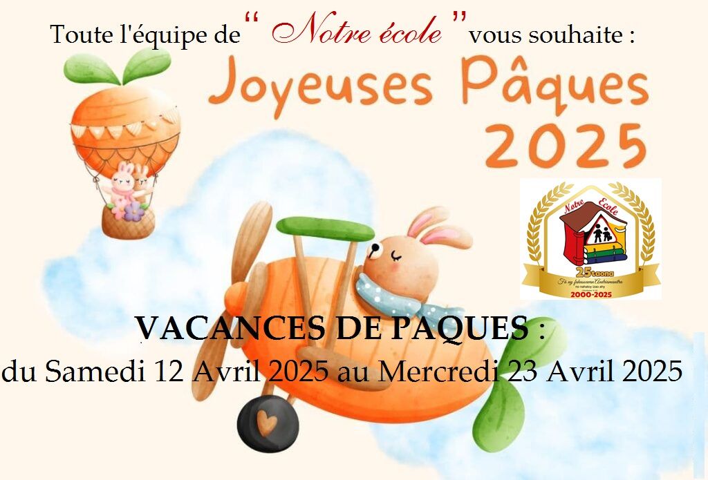 Programme avril-mai 2025 : vacances, rentrée et déjeuner dansant